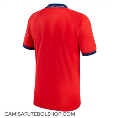 Camisa de time de futebol Inglaterra Replicas 2º Equipamento Mundo 2022 Manga Curta